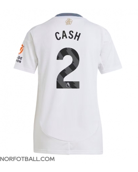 Billige Fotballdrakt Aston Villa Matty Cash #2 Replika Bortedrakt Dame 2024-25 Kortermet